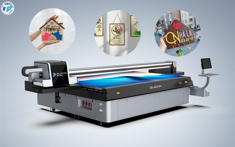 Khách hàng này đã từng sử dụng nhiều dòng máy in UV phẳng Dlican